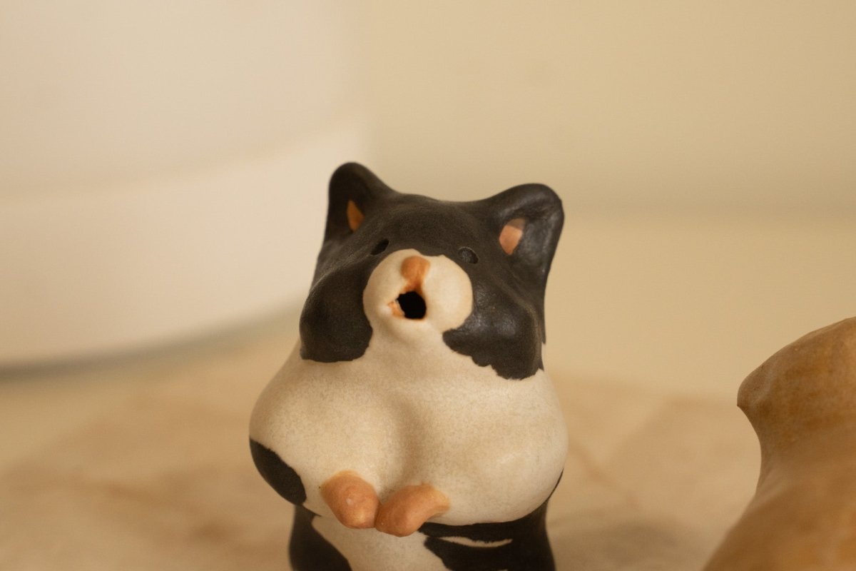 Custom Ceramic Guinea Pig Figurine - Pawttery