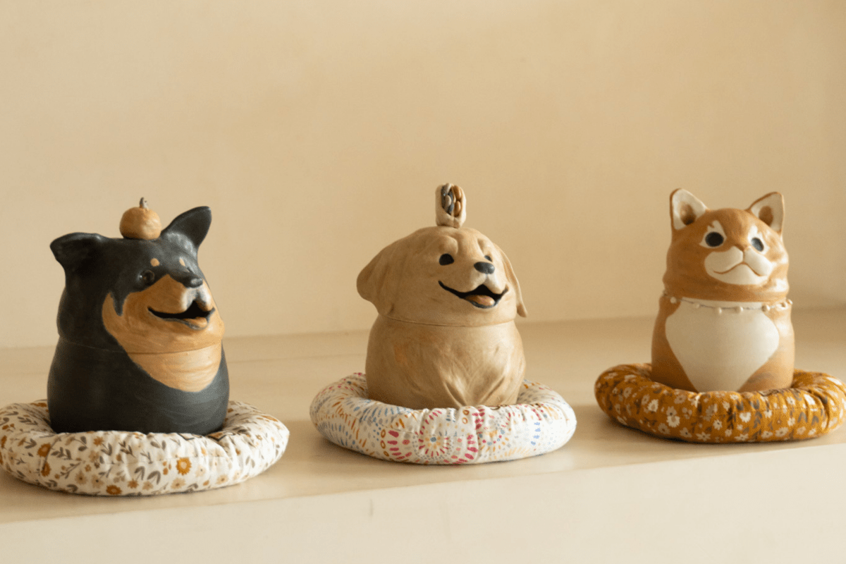 Custom Ceramic Pet Jar– Handmade Keepsake That Looks Like Your Pet - Pawttery