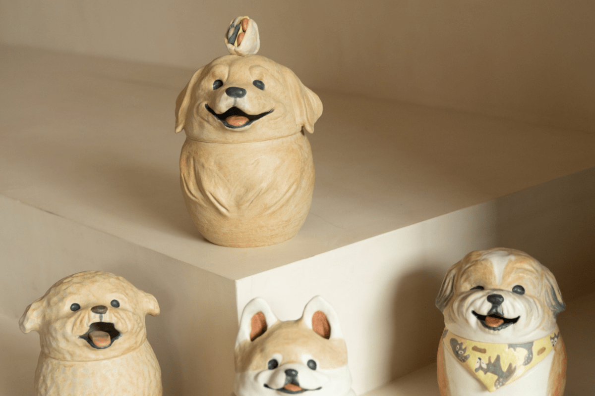 Custom Ceramic Pet Jar– Handmade Keepsake That Looks Like Your Pet - Pawttery