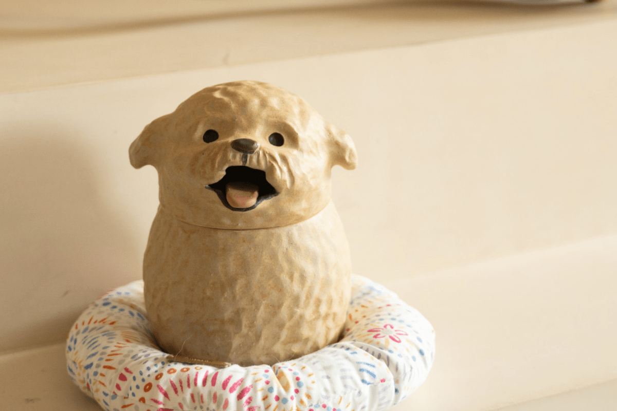Custom Ceramic Pet Jar– Handmade Keepsake That Looks Like Your Pet - Pawttery