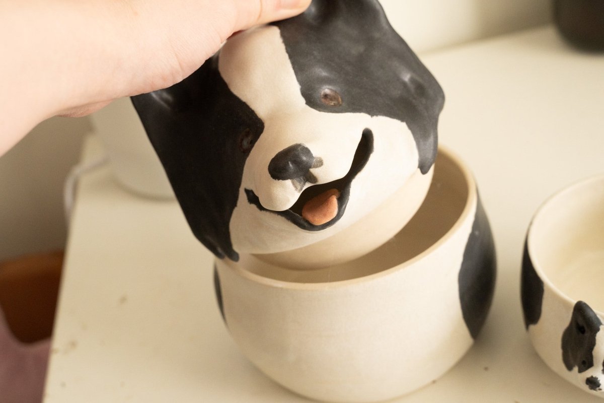 Custom Ceramic Pet Jar– Handmade Keepsake That Looks Like Your Pet - Pawttery
