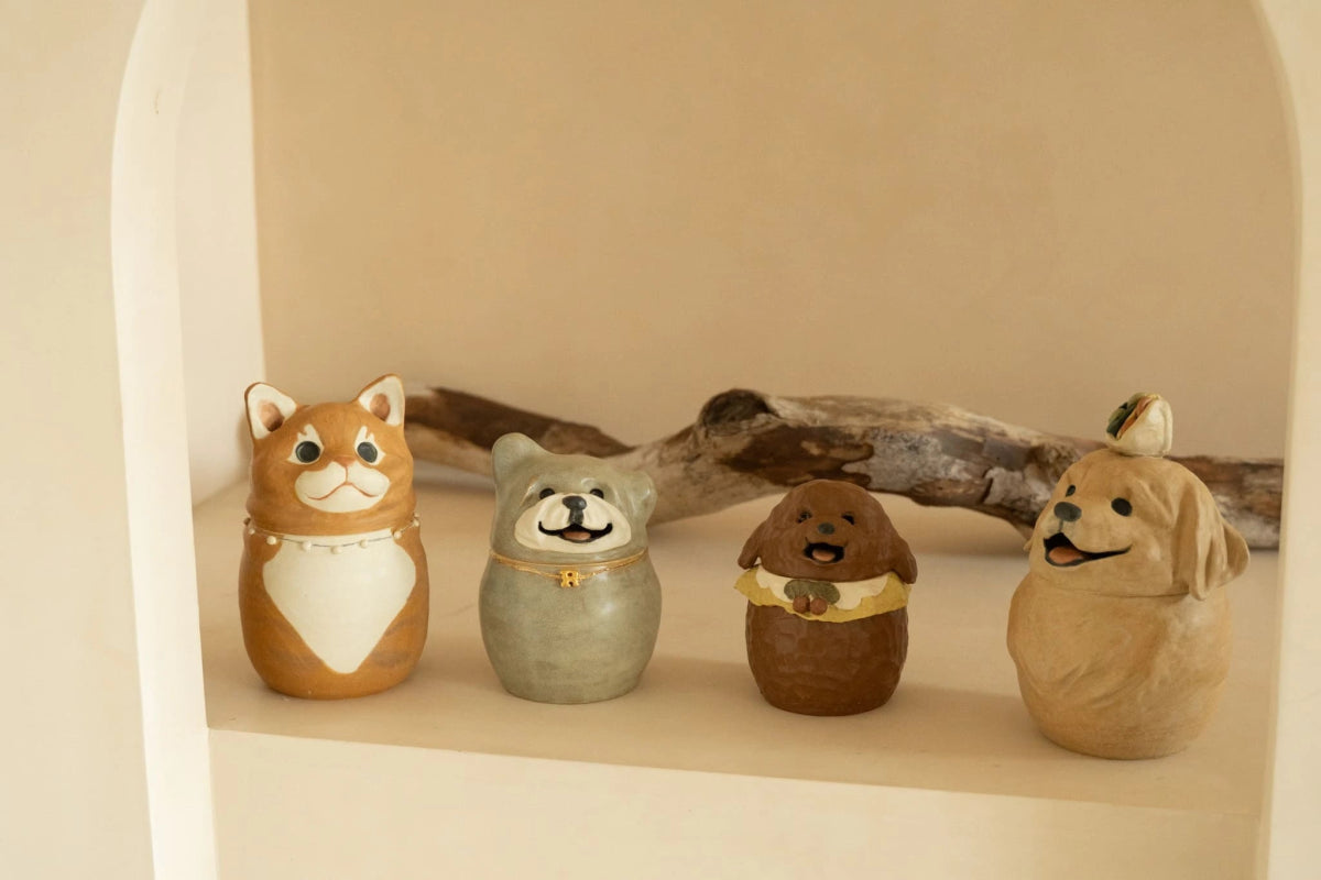 Custom Ceramic Pet Jar– Handmade Keepsake That Looks Like Your Pet - Pawttery