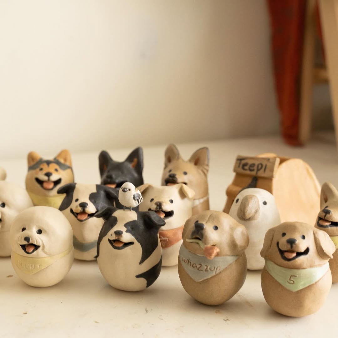 Custom Roly - poly Cat - Pawttery