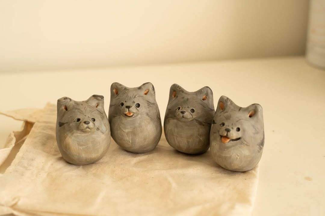 Custom Roly - poly Cat - Pawttery