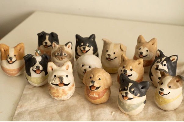 Custom Roly - poly Dog - Pawttery