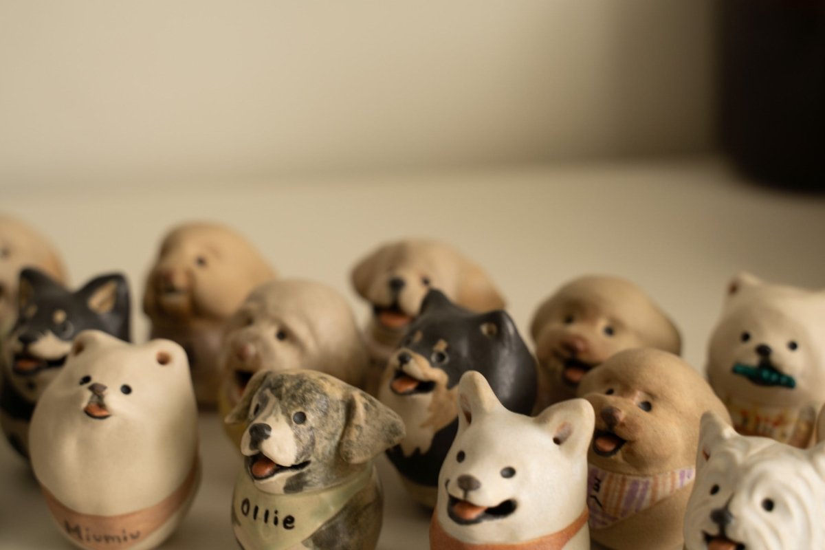 Custom Roly - poly Dog - Pawttery