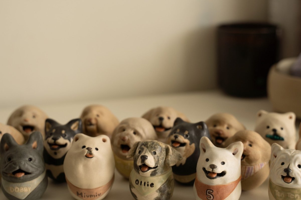 Custom Roly - poly Dog - Pawttery