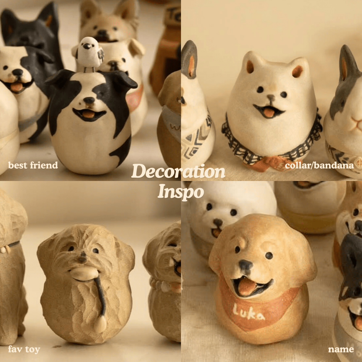 Expressive Trio Doggo Set - Pawttery
