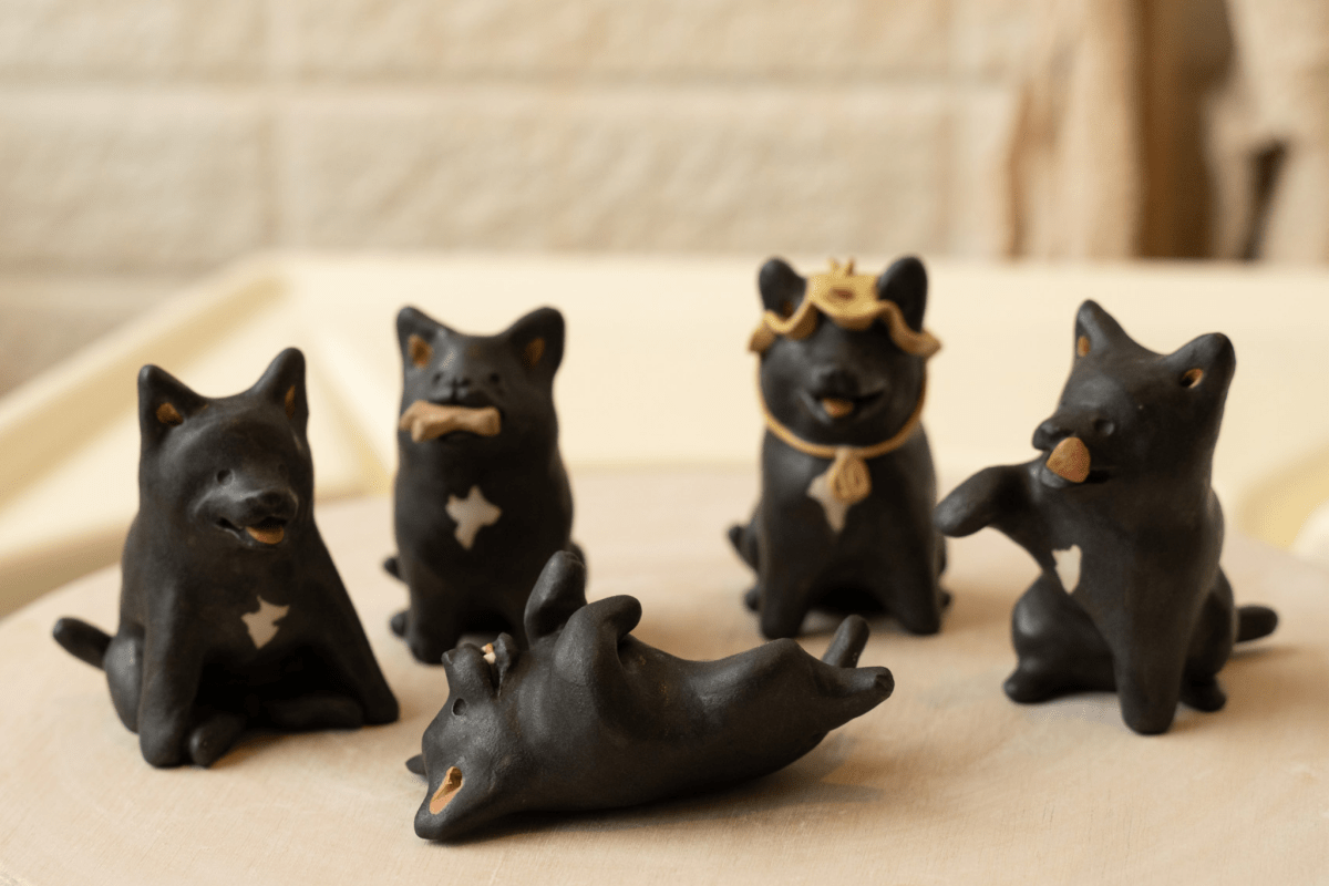 Mini Me Trio – 3 Custom Ceramic Pets - Pawttery