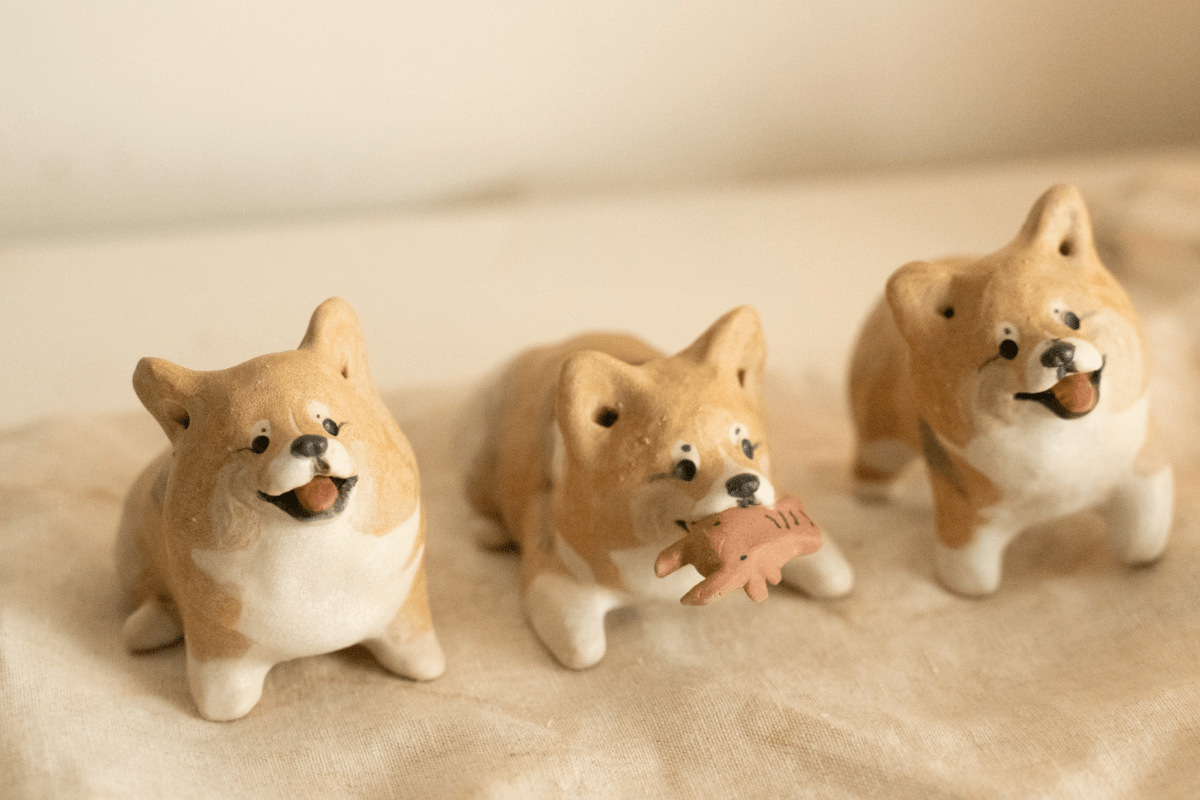 Mini Me Trio – 3 Custom Ceramic Pets - Pawttery