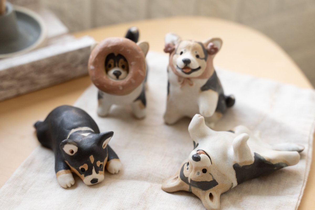 Mini Me Trio – 3 Custom Ceramic Pets - Pawttery