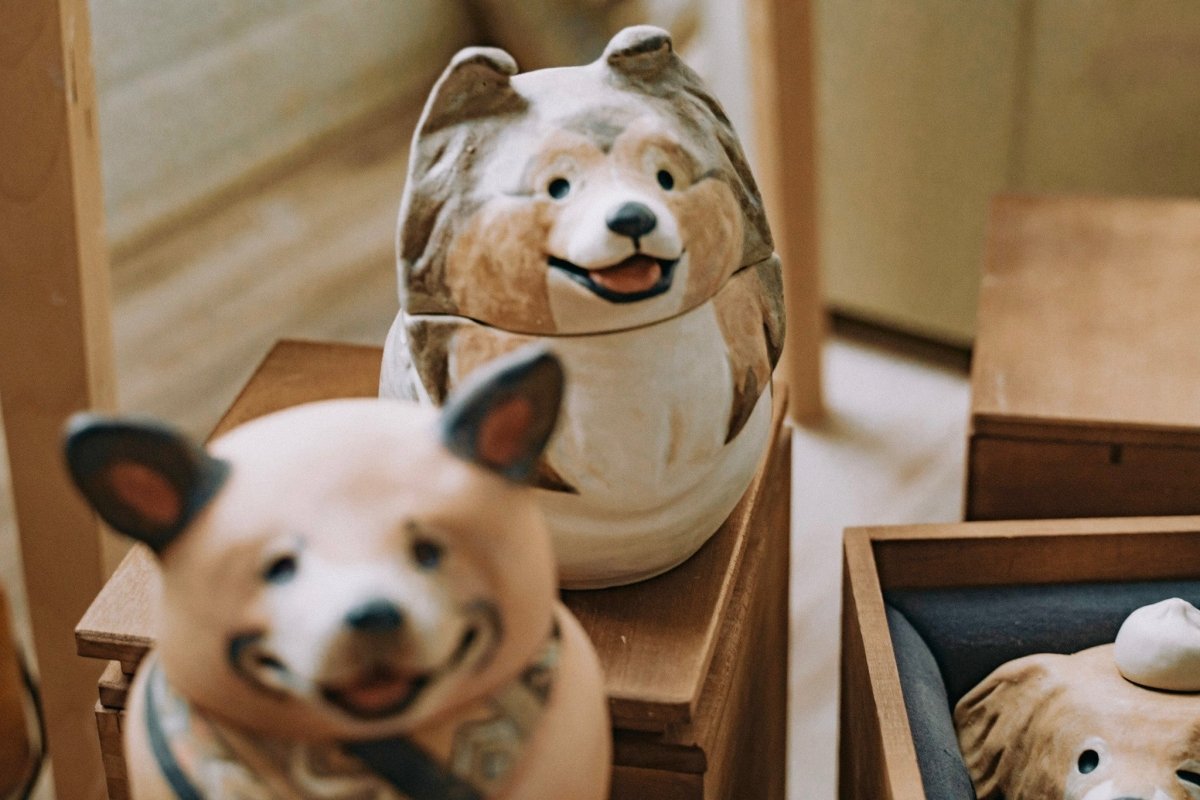 Personalized Ceramic Treat Jar - Pawttery