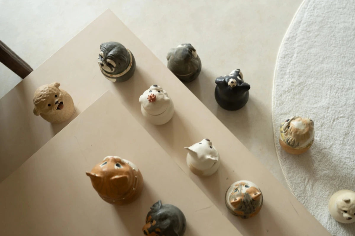 100% Custom Pet - Shaped Memorial Urn - Pawttery