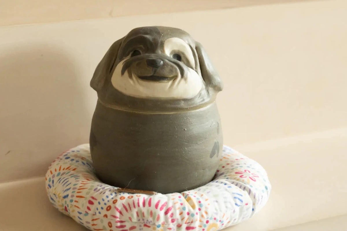 100% Custom Pet - Shaped Memorial Urn - Pawttery