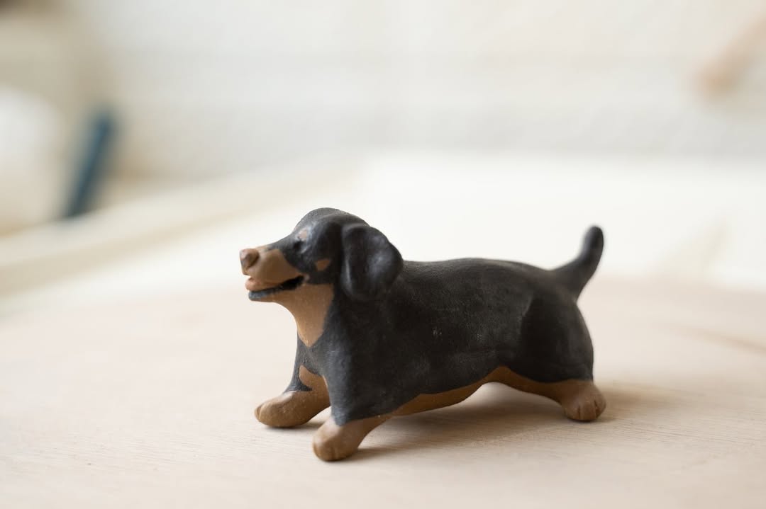 Black Dachshund - Pawttery