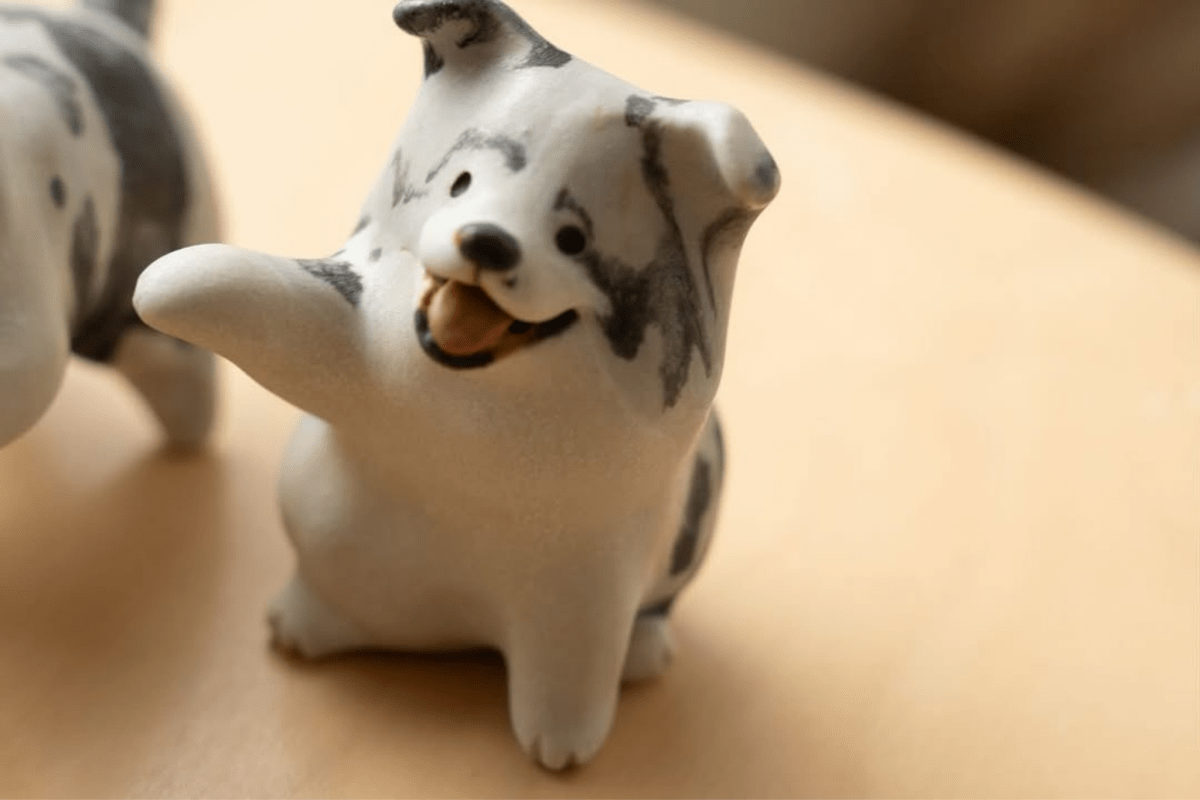Custom Ceramic Dog Figurine - Pawttery