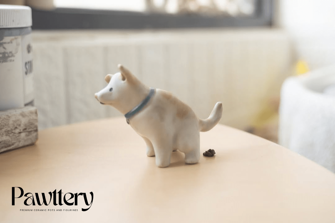 Custom Ceramic Dog Figurine - Pawttery