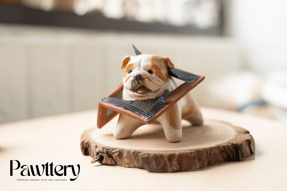 Custom Ceramic Dog Figurine - Pawttery