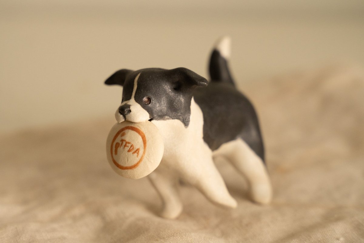 Custom Ceramic Dog Figurine - Pawttery