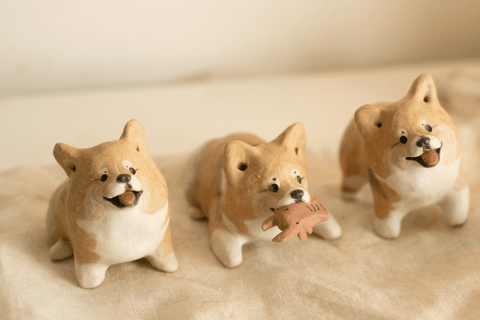 Corgi trio