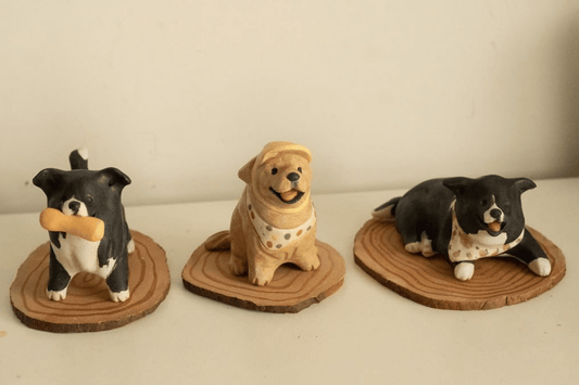 Mini Me Trio – 3 Custom Ceramic Pets - Pawttery