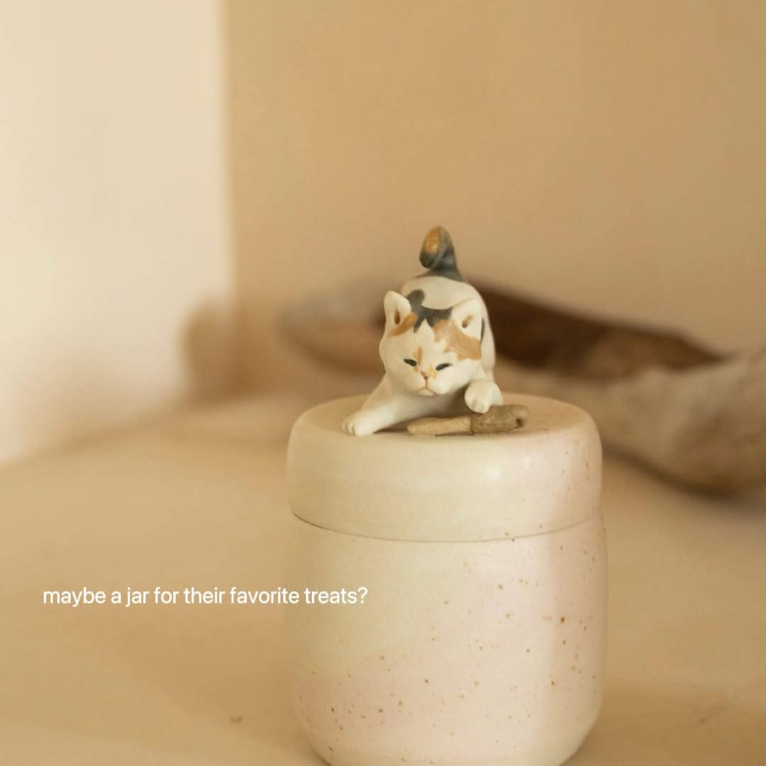 Yearly Keepsake Jar - Pinky Collection - Pawttery